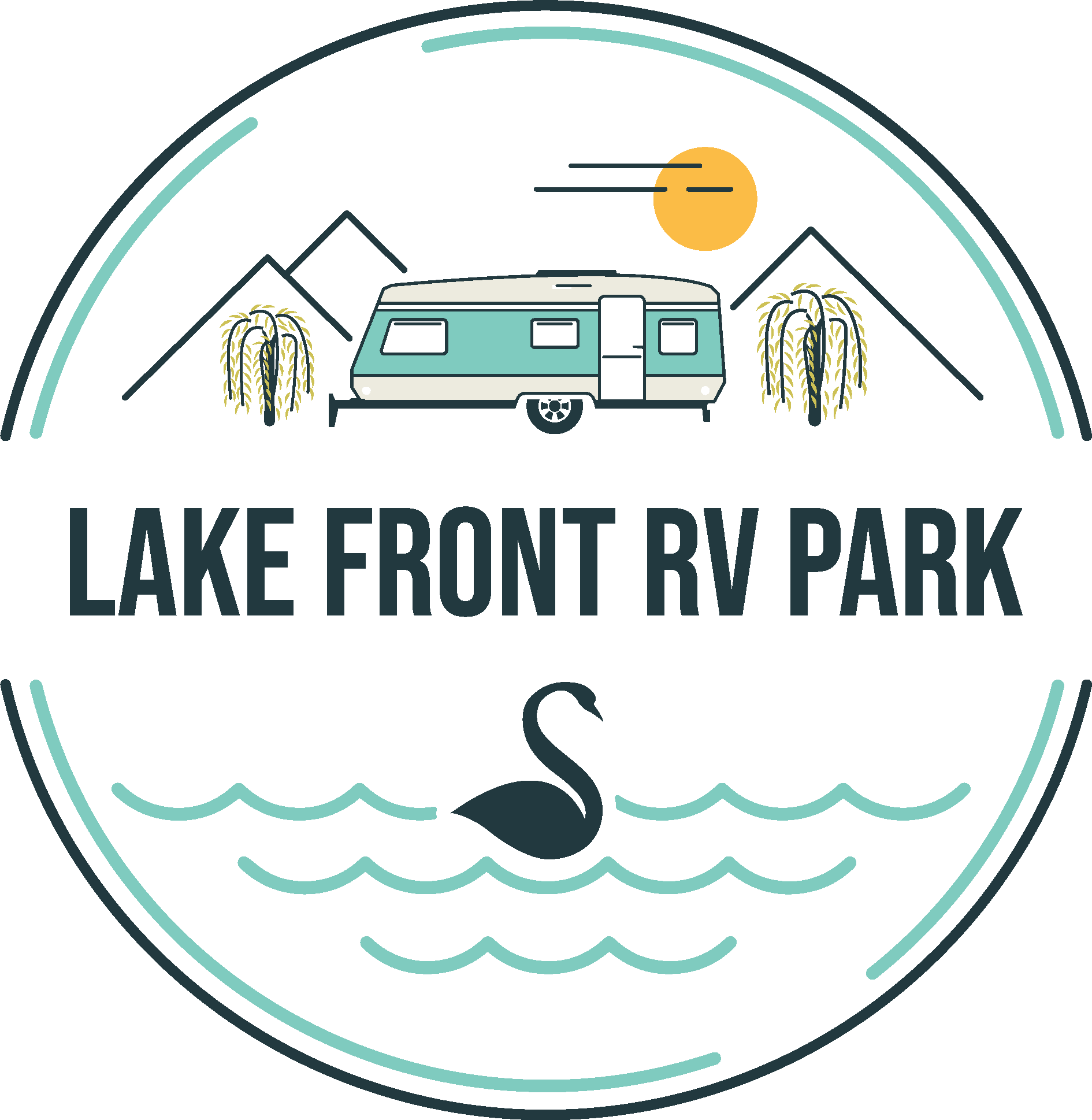 Book your stay in Lake Front RV Park North Okanagan BC Canada